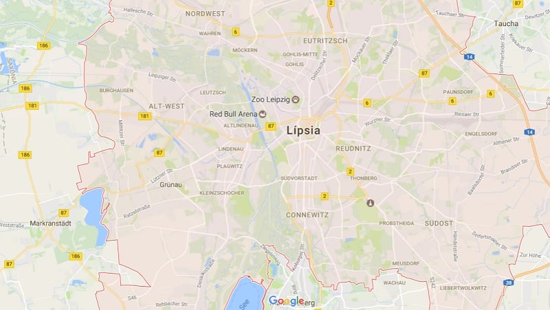 Onde Ficar em Leipzig: Mapa