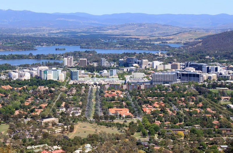 Onde Ficar em Canberra: Centro da Cidade