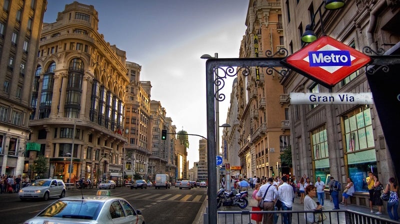 Onde Ficar em Madri: Gran Via